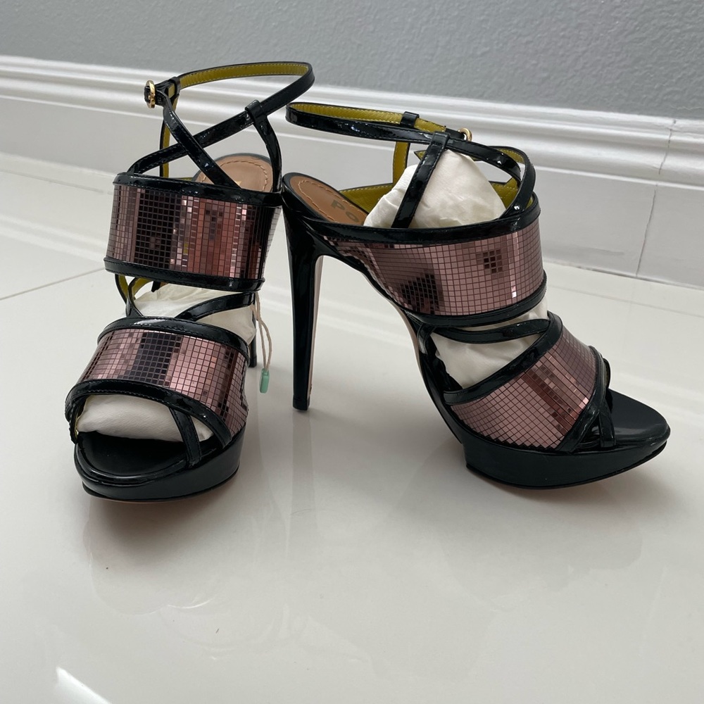 SOLD NWOT High heel sandals Made in Italy